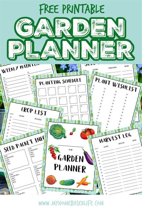 Printable Garden Planner Template